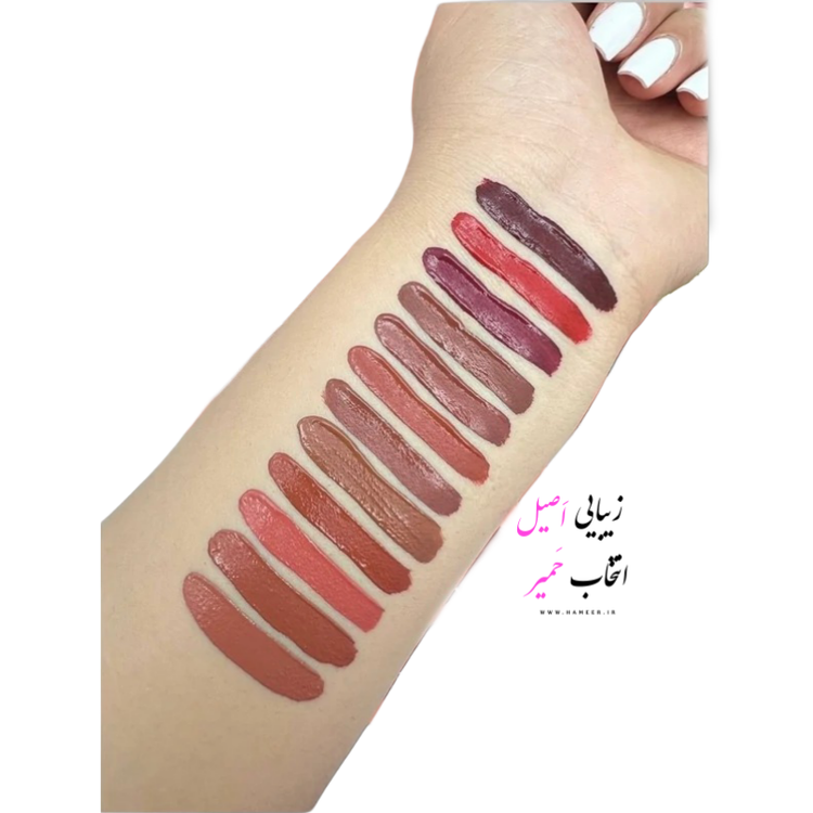 پک رژ لب مایع 3Q Beauty شامل 12 رنگ کاربردی و جذاب